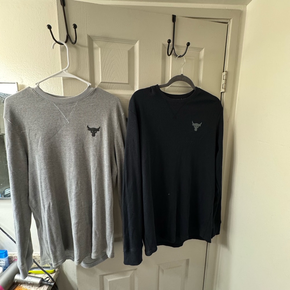 Project Rock waffle long sleeves